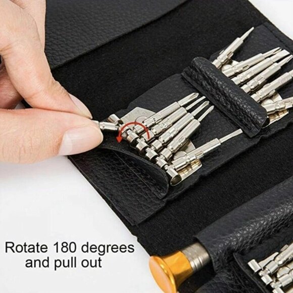 Watchmakers Professional Eyeglasses Watch Screwdriver Precision Repair Tools Set - Picture 5 of 9